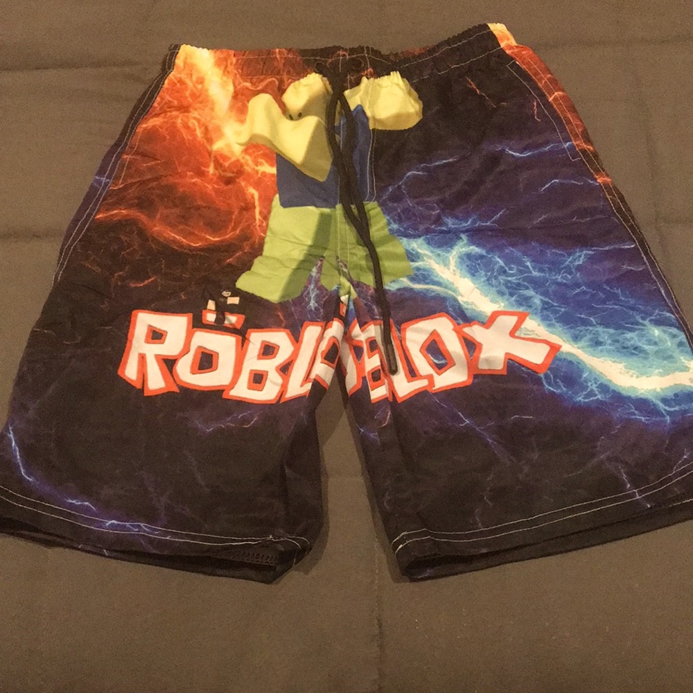 NWOT Boy Roblox board short swim trunks